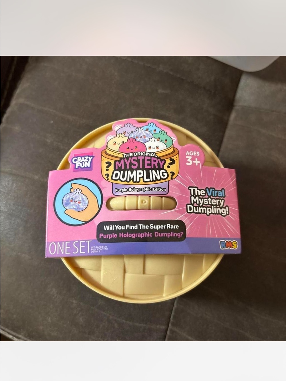 The Original Mystery Dumpling Purple Holographic Edition - Yellow Play Set